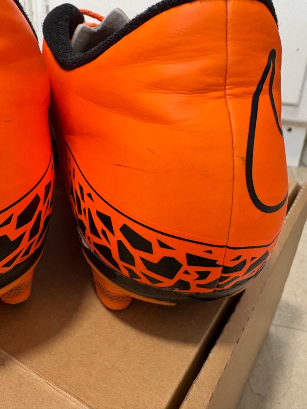 NIKE HYPERVENOM PHADE II FG ORANGE/BLACK 2015 SIZE 11.5 749889 888 - Picture 10 of 11